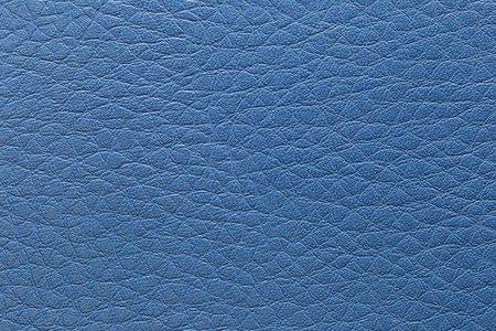 藍色人造皮革紋理特寫